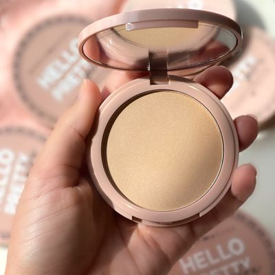 Hello Pretty Glow Powder Foundation Muffin